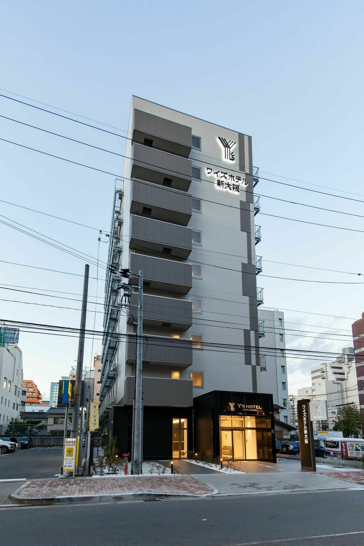 Y'S Hotel Shin Ōsaka Exterior foto